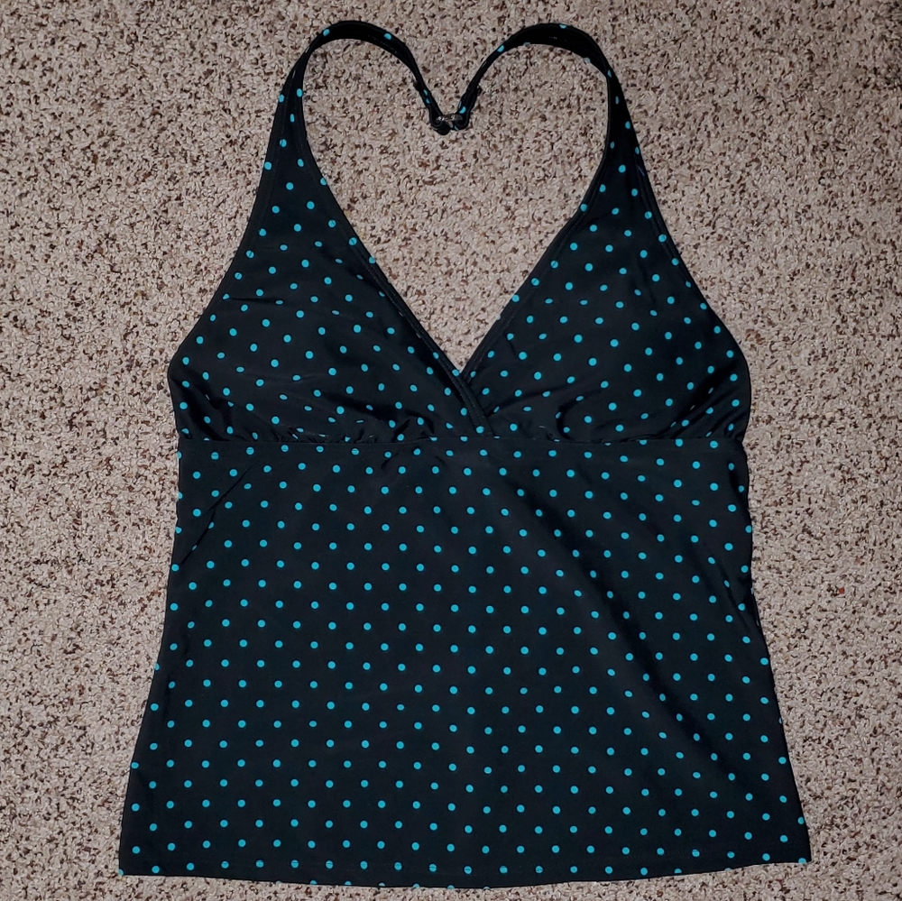 Speedo Swimwear Halter Tankini Swimsuit Top
